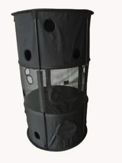 Black Climbertree Circular Travel Collapsible Travel Pet Cat House