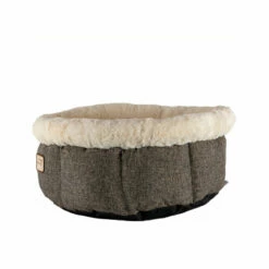 Cozy Cat Bed In Beige And Gray C105HHS/MB -Pet Supplies Sales Shop 11 16320