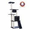 Armarkat 71" Navy Cat ClimbIng Tower, Cat Scratching Furniture, A7101