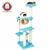Armarkat Cat Climber, Cat Junggle Tree With Platforms, X6105 Skyblue