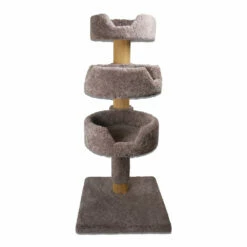 Hybernest Triplex Cat Tower With 3 Cat Beds