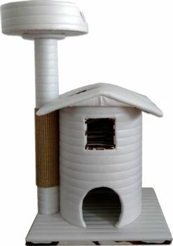 Queen's Kastle Luxury Cat Tower With Cat Bed -Pet Supplies Sales Shop 284965 MAIN d6c8e925 c650 4694 ac29 3f8bb4b3e187