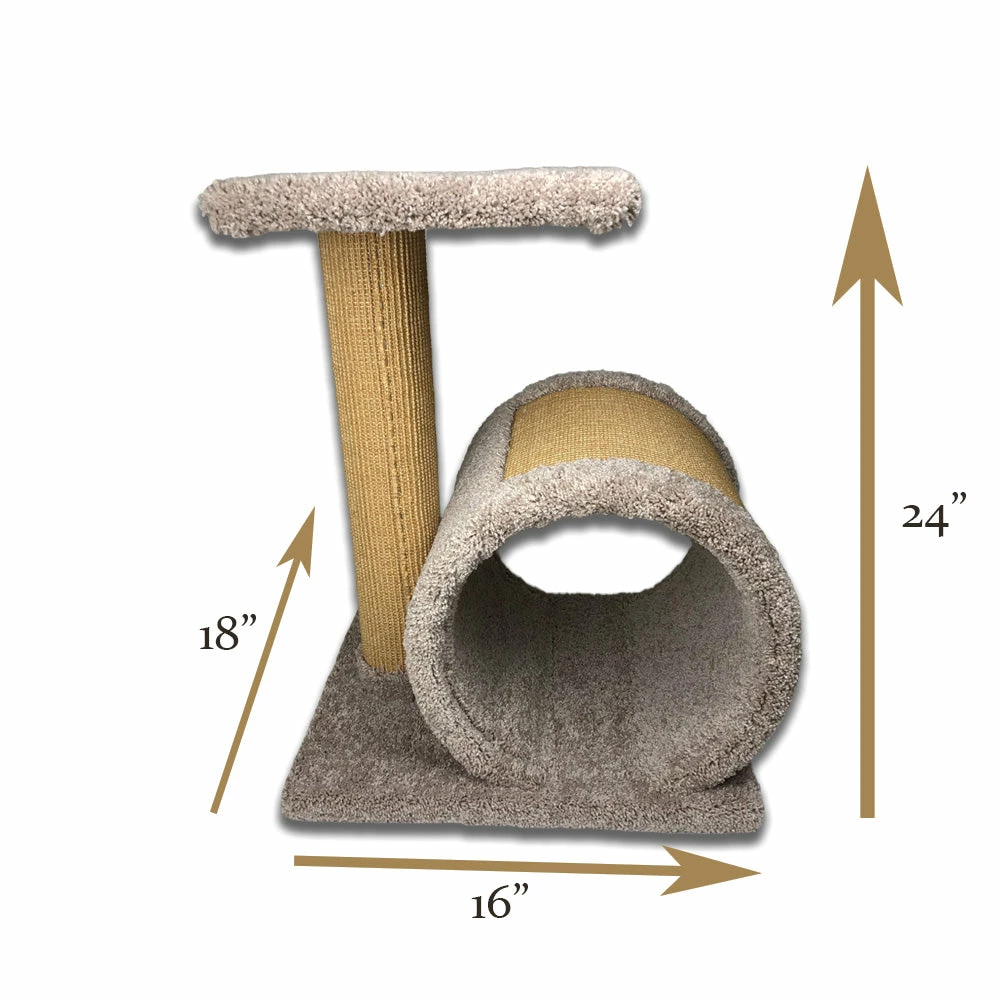T1D1 Scratching Tunnel With Cat Deck 6 T1D1 Scratching Tunnel With Cat Deck - Image 4