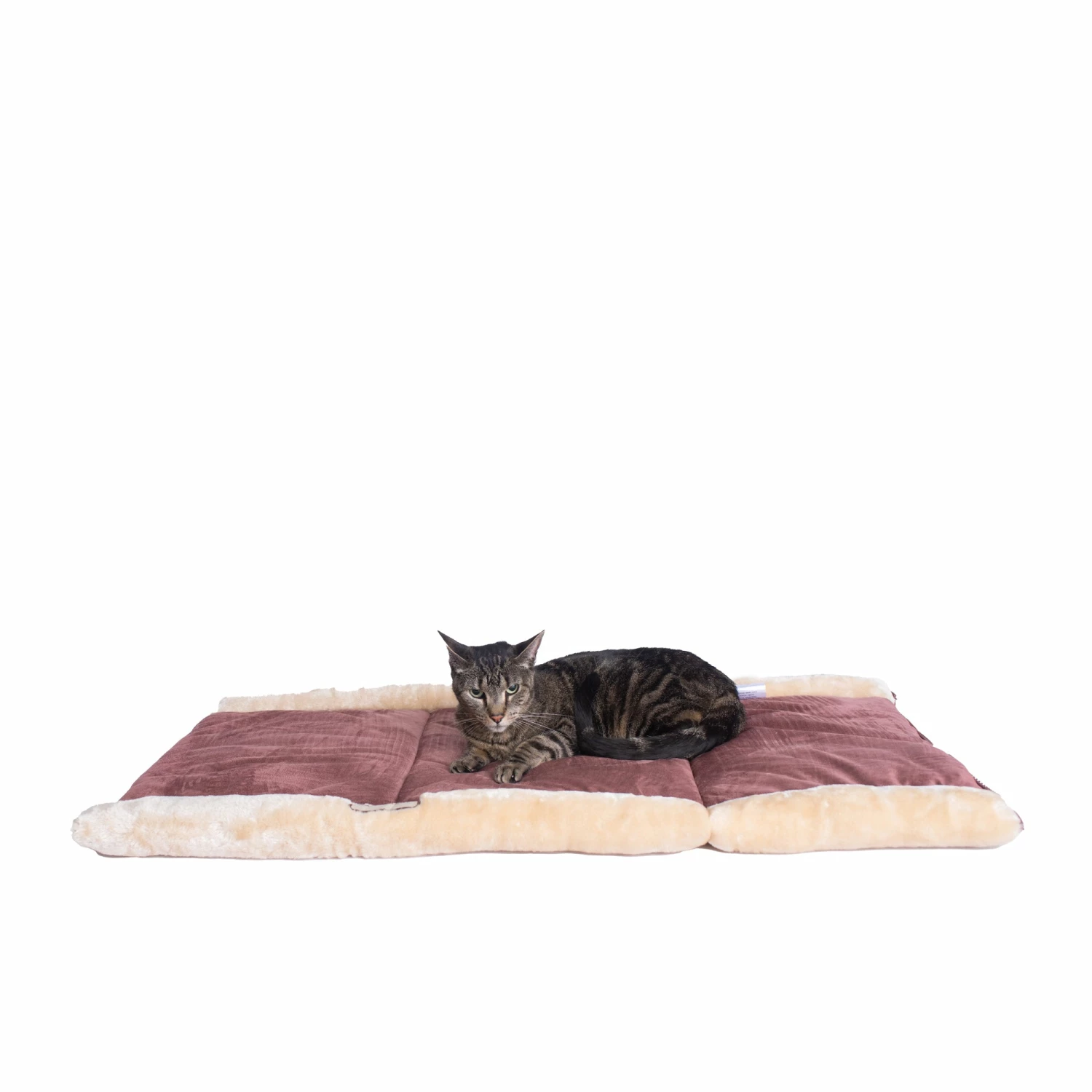 Armarkat Cat Cave Beds For Indoor Cats 2-In-1 Plush Cat Beds & Mat Warm Tunnel Tube & Kitty Mat Pad, C16HTH/MH 4 Armarkat Cat Cave Beds For Indoor Cats 2-In-1 Plush Cat Beds & Mat Warm Tunnel Tube & Kitty Mat Pad, C16HTH/MH - Image 2