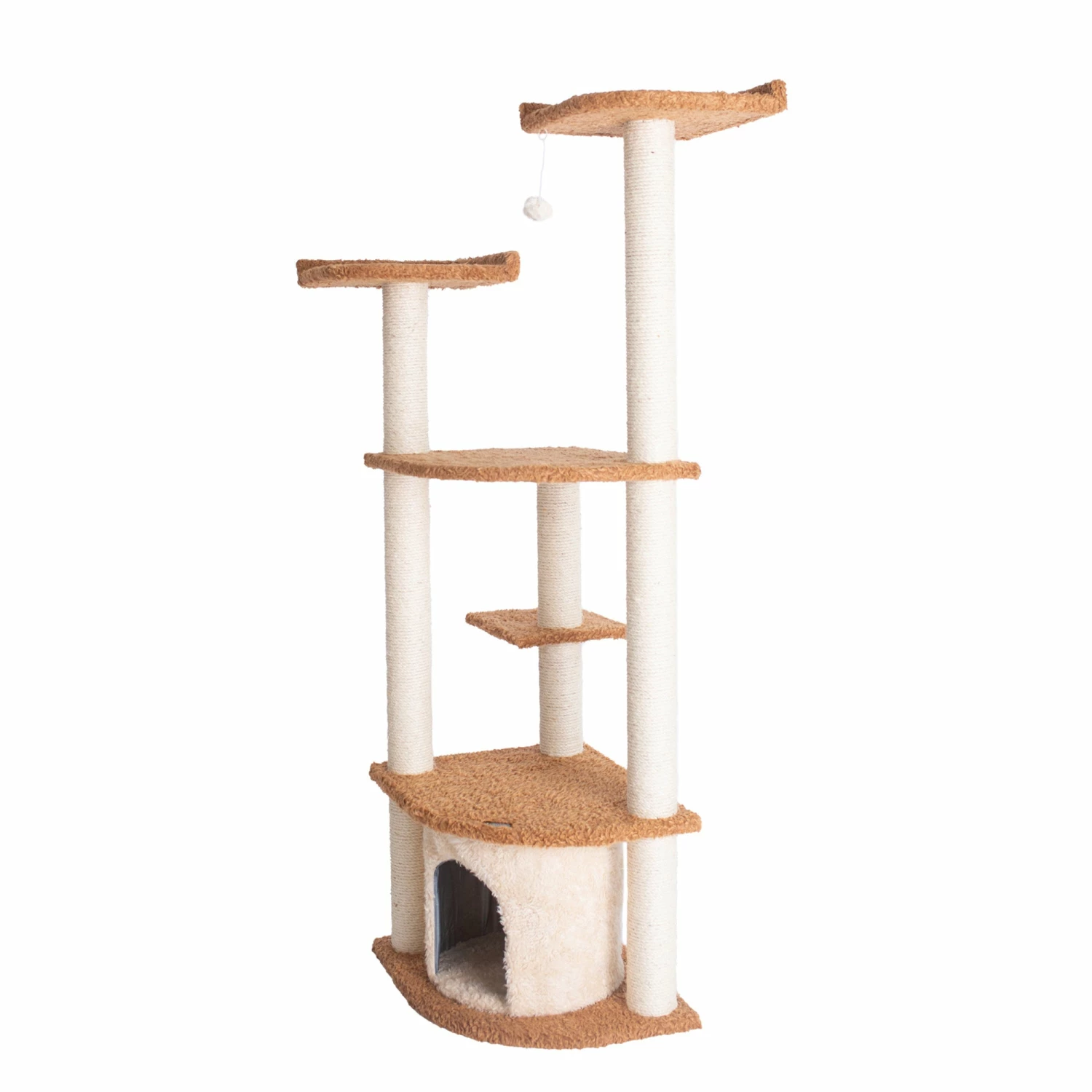 Armarkat Ultra Thick Faux Fur Cat Scratching Furniture For Cats Play Chocolate A6402 4 Armarkat Ultra Thick Faux Fur Cat Scratching Furniture For Cats Play Chocolate A6402 - Image 2