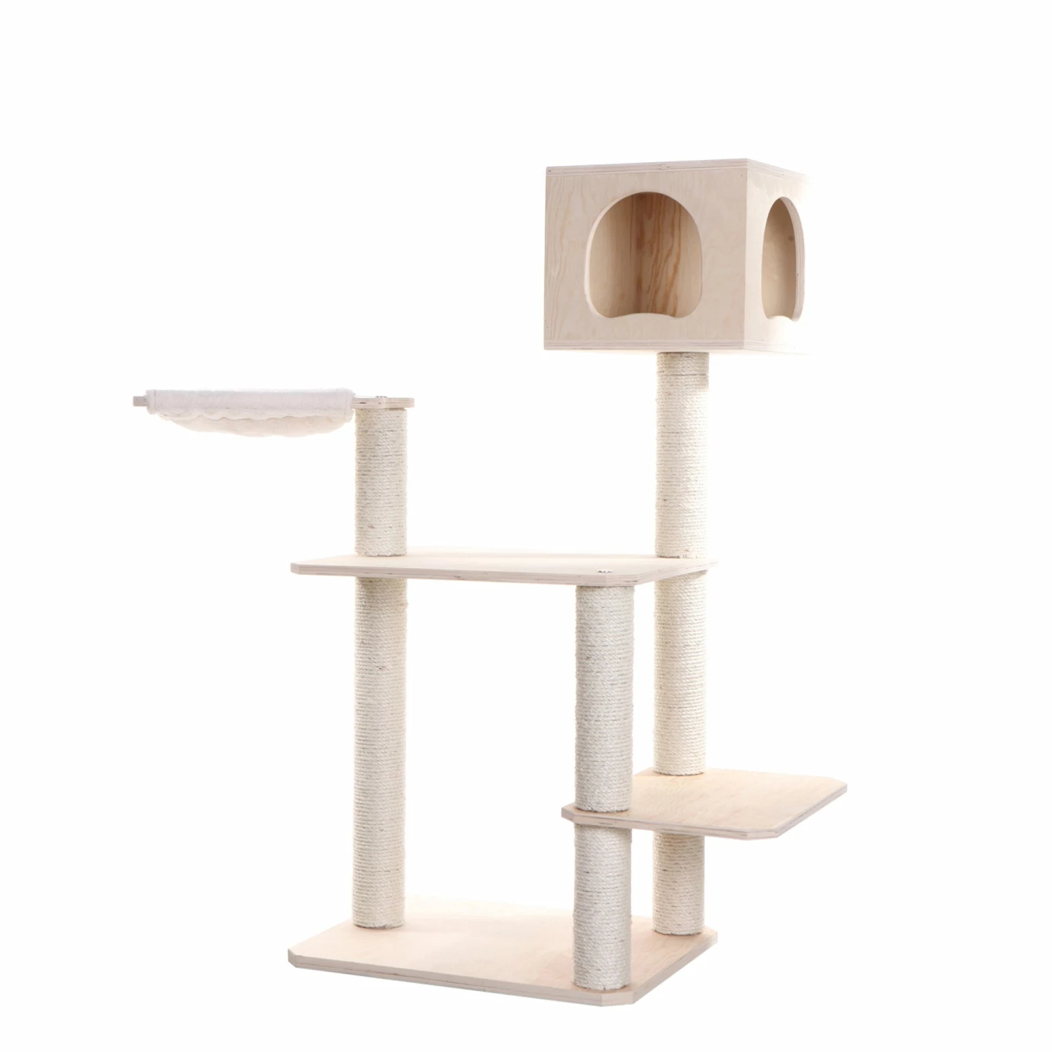 Armarkat Premium Scots Pine, Solid Wood Cat Tree, 50" Tall S5103 4 Armarkat Premium Scots Pine, Solid Wood Cat Tree, 50" Tall S5103 - Image 2