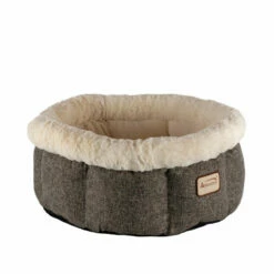 Cozy Cat Bed In Beige And Gray C105HHS/MB -Pet Supplies Sales Shop 33 07129
