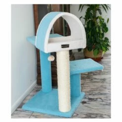Armarkat Sky Blue 29" Cat Tree With Scratcher And Tunnel For Squeeze, Snoozing And Hiding, B2903 -Pet Supplies Sales Shop 3 0ffe5643 89ad 4941 9542 8e8dc686ecf3