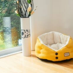 Armarkat Cat Bed C75HMB/MH Gold Waffle And White -Pet Supplies Sales Shop 3 1c593c20 cc5b 44b6 8d0b 63be184b1cba