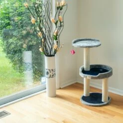 Three-level Compact Scratcher, X2905, Gray W Plush Perch 9 Three-level Compact Scratcher, X2905, Gray W Plush Perch -Pet Supplies Sales Shop 3 33a9ce54 6639 4ae6 8e06 8cc125c9f863