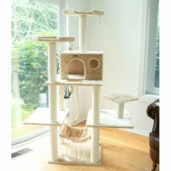Armarkat 72" Beige Cat Tree With Spacious Condo, SratchIng Post A7202 9 Armarkat 72" Beige Cat Tree With Spacious Condo, SratchIng Post A7202 -Pet Supplies Sales Shop 3 5f56dc08 573a 4c10 a298 bfce8af02282