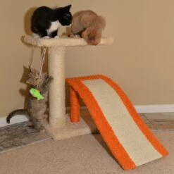 Two-Level Platform Scratcher W Sisal Carpet Ramp -Pet Supplies Sales Shop 3 68a1b571 6230 4387 997f f99a847c0ed1