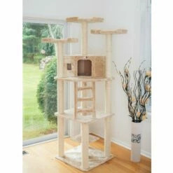 Armarkat Multi-function Cat Tower W Spacious Condo, Perches A8001, Beige 9 Armarkat Multi-function Cat Tower W Spacious Condo, Perches A8001, Beige -Pet Supplies Sales Shop 3 6fa838b9 45f4 47ce a0cb 2c3ba3877872
