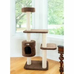 Armarkat 3-Level Carpeted Cat Tree Condo F5502, Kitten Play House, Brown -Pet Supplies Sales Shop 3 8b693698 a3df 4d15 9d38 e0fcbb275a67