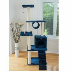 Armarkat 71" Navy Cat ClimbIng Tower, Cat Scratching Furniture, A7101 -Pet Supplies Sales Shop 3 9a7ec0c6 d0f8 46bc a5e2 bfde00bef563