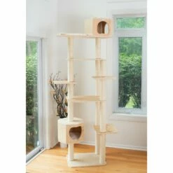 Armarkat Premium Scots Pine 89-Inch Cat Tree Tower With Seven Levels, Two Playhouses -Pet Supplies Sales Shop 3 c2c66e5c 18bb 4cce b4c1 79b4cacc7eff
