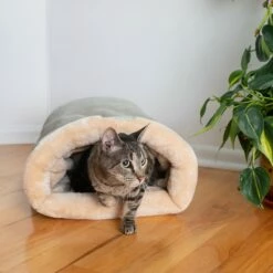 Armarkat Sleep Cat Bed, Soft Cave Bed For Dog And Cat, C15HHL/MH, Sage Green & Beige -Pet Supplies Sales Shop 3 cce24e33 113d 4ebc a312 335c9962c9f2