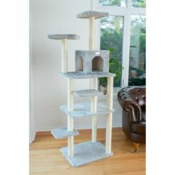GleePet GP78740822 74-Inch Cat Tree With Seven Levels, Silver Gray -Pet Supplies Sales Shop 3 e386d6e9 fb42 41d8 a1d3 844204918ba9