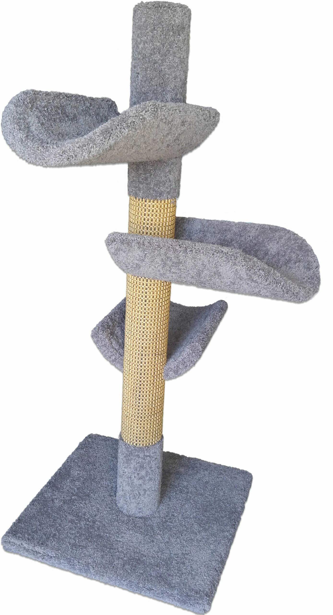 Play Perch Triplex Cat Tower With 3 Cat Perch 4 Play Perch Triplex Cat Tower With 3 Cat Perch - Image 2