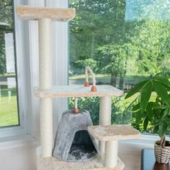 Armarkat 65" Cat Tree With Sisal Rope, Hammock, Soft-side Playhouse A6501 -Pet Supplies Sales Shop 4 505dbd25 33e2 4a7c a34a bb0b46707391