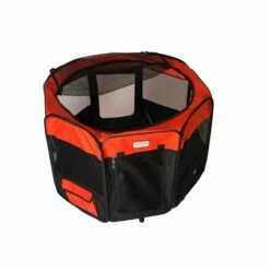 Armarkat PP002R-M Portable Pet Playpen In Black And Red Combo -Pet Supplies Sales Shop 4 db0ffd44 6d26 4106 a2c9 b22d048f3ae0