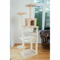 GleePet GP78740821 74-Inch Cat Tree With Seven Levels, Beige -Pet Supplies Sales Shop 4 f0bfb1b0 28f8 49dc 85ce ca363bdfdcd1
