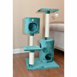 Armarkat Cat Tree Condo House With 2 Private Condos 43" Green A4301 -Pet Supplies Sales Shop 5