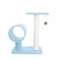 Armarkat Sky Blue 25" Cat Tree With Scratcher And Tunnel For Privacy And Hiding, B2501 -Pet Supplies Sales Shop 5 030b52c9 3fc5 4f92 90ed 414722645a32