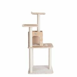 GleePet GP78571021 57-Inch Cat Tree In Beige With Two-Door Condo -Pet Supplies Sales Shop 5 148ec1cb 2d68 455e a8c0 faafca4b2ba7