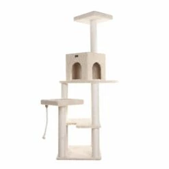Armarkat Cat Tower, Ultra Thick Faux Fur Covered Cat Condo House A6902, Beige -Pet Supplies Sales Shop 5 29d5a072 2ca2 4613 a9c9 63d709f383e8