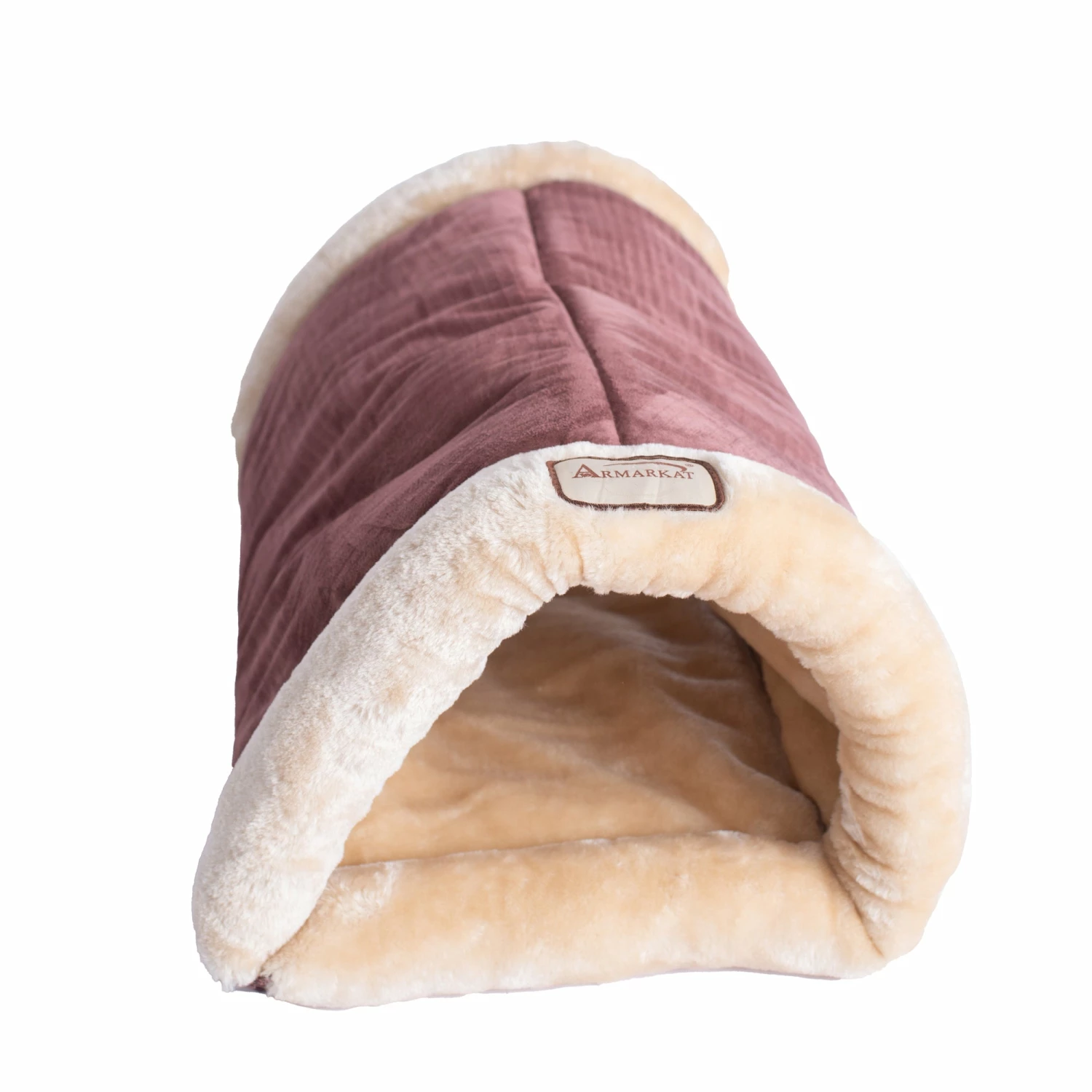 Armarkat Cat Cave Beds For Indoor Cats 2-In-1 Plush Cat Beds & Mat Warm Tunnel Tube & Kitty Mat Pad, C16HTH/MH 7 Armarkat Cat Cave Beds For Indoor Cats 2-In-1 Plush Cat Beds & Mat Warm Tunnel Tube & Kitty Mat Pad, C16HTH/MH - Image 5