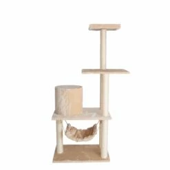 GleePet GP78590221 59-Inch Cat Tree In Beige With Hammock And Round Condo -Pet Supplies Sales Shop 5 5eea0113 6b5e 451f 8bc8 5625c37d0081