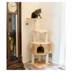 Armarkat 3 Levels Cat Tower For Kittens Play 48 Height Beige A4801 -Pet Supplies Sales Shop 5 61daad86 11f9 4417 aa0a 5822429b6b93