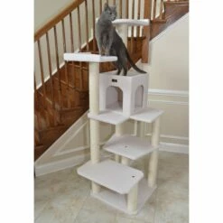 Armarkat B6802 Classic Cat Tree In Ivory, Jackson Galaxy Approved, Six Levels With Condo And Two Perches -Pet Supplies Sales Shop 5 76797629 2564 4bd7 a6e6 401f31a21aed