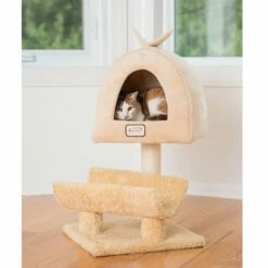 Armarkat X3007 Cat Condo, Cat Scratching Post With Plush Condo, Cuddle -Pet Supplies Sales Shop 5 f6dbe813 4ccd 40df 8c9b 7ebc436cb5f4