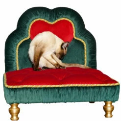 Francesca 8 Francesca -Pet Supplies Sales Shop Aposentis luxury dog cat red green gold bed sofa couch expensive fashion fancy designer premium queen king million diamond