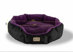 Armarkat Large, Soft Cat Bed In Purple And Black -Pet Supplies Sales Shop ArmarkatLarge SoftCatBedinPurpleandBlack
