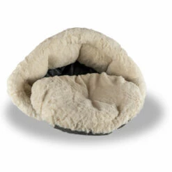 Cozy Cat Bed In Beige And Gray C105HHS/MB -Pet Supplies Sales Shop C105HHSMB Pad 15867