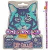 Touchcat Bell-Chime Designer Rubberized Cat Collar W/ Stainless Steel Hooks