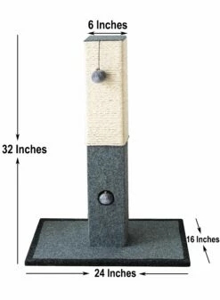 Natural Minimalist Cat Scratching Post -Pet Supplies Sales Shop DSC 5821