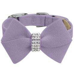 Nouveau Bow 1/2" Cat Collar -Pet Supplies Sales Shop French Lavender Cat Collar French Lavender Nouveau Bow FT