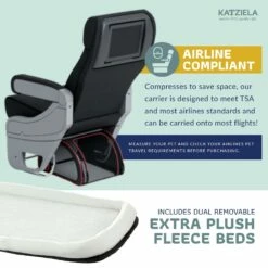 Katziela® Hybrid Adventurer Pet Backpack With Removable Wheels And Telescopic Handle -Pet Supplies Sales Shop HybridAdventurer Red WWBPR7 27b1c705 8316 423e b685 ac8d6ad3773b