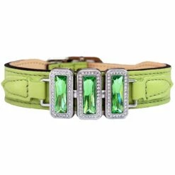 Imperial Collection In Lime Green, Peridot Crystals & Nickel