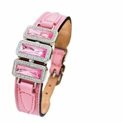Imperial Collection In Sweet Pink, Light Rose Crystals & Nickel -Pet Supplies Sales Shop Imperial in Sweet Pink Rose Nickel 3 85d22278 786d 4592 b1a4 5304eb5e0327