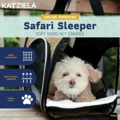 Katziela® Safari Sleeper Pet Carrier - Comfortable -Pet Supplies Sales Shop KAT WSOG SafariSleeper Green 6 d14f9ea7 3649 49f3 9475 65081de59e91