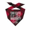 Too Cute For The Naughty List Christmas Dog Bandana -Pet Supplies Sales Shop NAUGHTYNEW222 1of1 b06d3548 cb33 4e3b 9ee6 cd4e2040d0c0