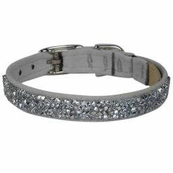 Crystal Rocks 1/2" Cat Collar -Pet Supplies Sales Shop PlatinumCrystalRocks CatCollar FT