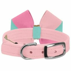 Cotton Candy 1/2" Cat Collar -Pet Supplies Sales Shop Puppy Pink Cat Collar Cotton Candy Pinwheel BK