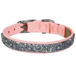 Crystal Rocks 1/2" Cat Collar -Pet Supplies Sales Shop PuppyPinkCrystalRocks CatCollar FT