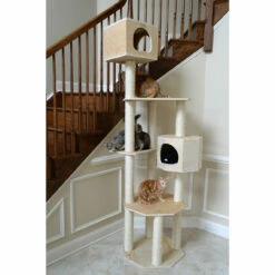 Premium Pinus Sylvestris Wood Cat Tree S8502 -Pet Supplies Sales Shop S8502 PT2 03575